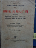Louis Ange - Manual de publicitate (1936)