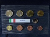 Euro set - Italia 2002 , UNC - 8 monede + medal