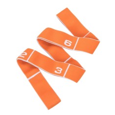 Elastic pentru antrenament fitness, 88 cm, Portocaliu, ATU-083716