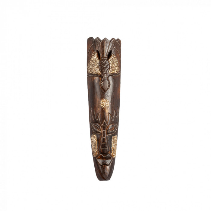 Masca din lemn cu tematica africana Tribal King