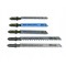 Panza, lama, fierastrau pendular, pentru lemn, metal, prindere tip T, set 5 buc, 100 mm,&nbsp;Drel