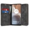 Husa carte Motorola Moto G32 Techsuit Confy cover negru