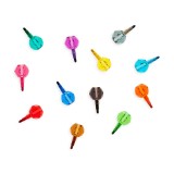 Set 12 creioane colorate - Charm to Charm | Ooly