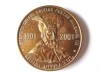 Medalia Mihai Viteazul 1601-2001:Asociatia Cultul Eroilor realizata cu sprijinul Asociatiei Ioan Antonescu,diametrul=60 mm,greutate=111,42 grame