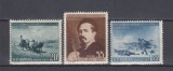 ROMANIA 1957 LP 433 - 50 ANI MOARTEA LUI N.GRIGORESCU SERIE MNH, Nestampilat