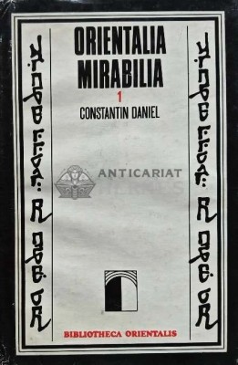 Orientalia mirabilia - 1976 - Constantin Daniel (AE209) foto