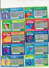 bnk div Bilet Loteria Nationala 6000 lei - Zodiac - set complet 12 bilete