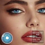 Lentile de contact colorate diverse modele cosplay - NEW YORK PRO BLUE