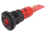 Lampă LED Roșie 12V 16mm