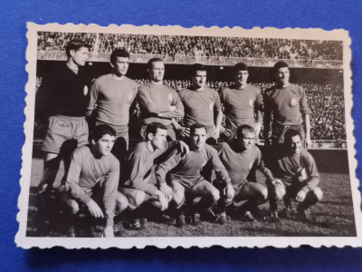 Foto fotbal-echipa Spaniei de la meciul cu Romania (scor 6-0 data de 01.11.1962) foto