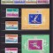 ROMANIA 1984 LP 1104 LP 1105 LP 1106 A XXIII-a EDITIE J.O.VARA LOS ANGELES 1984 SERIE+BLOCURILE NEDANTELATE STARE MNH