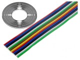 Cablu bandă 12x0,75mm2 neecranat PVC 500V