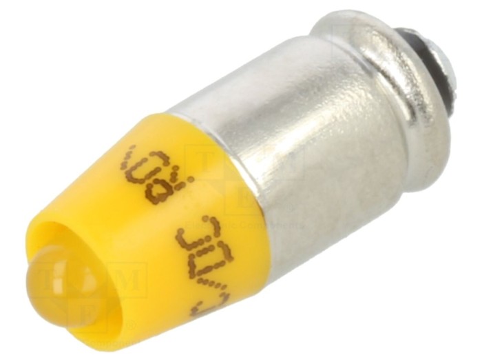 Lampă LED control galbenă 24V AC