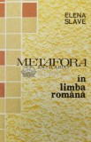 Cumpara ieftin Metafora in limba romana. Comentarii si aplicatii - 1991 - Elena Slave ($O71)