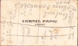 HST A2573N Carte vizită preot greco-catolic C Papiu, Nicula, Rona, Orman, 1942
