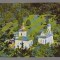 CPIB 23813 CARTE POSTALA - PIATRA NEAMT - MANASTIREA BISTRITA, CIRCULATA, 1967, STAMPILE, TIMBRU