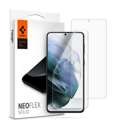 Folie pentru Samsung Galaxy S21 5G (set 2) Spigen Neo Flex Clear foto