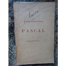 Pascal - Emile Boutroux