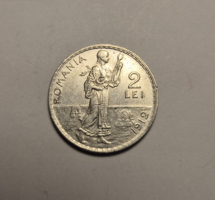 2 lei 1912 Piesa Frumoasa