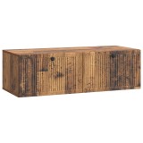 vidaXL Oglindă TV montată pe perete Lemn vechi 98 x 41 x 30 cm 898023