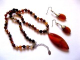 Set bijuterii cu agate 51907