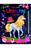Unicorni magici. Scratch Art