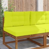 vidaXL Perna pentru canapea de exterior 2 pcs Verde Poliester 900851