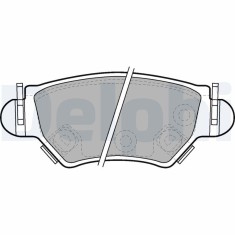 DELPHI LP1553 set placute frana,frana disc