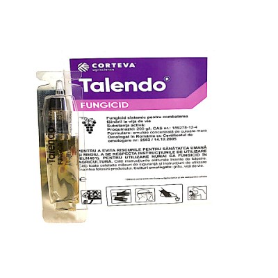 Talendo 100 ml, fungicid sistemic, DuPont, fainare (vita de vie), efect de lunga durata, rezistenta la spalare foto