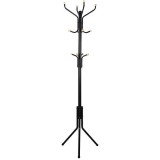 Cuier, Songmics, 12 carlige, metal, negru, 44x44x182 cm GartenVIP DiyLine