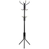 Cuier, Songmics, 12 carlige, metal, negru, 44x44x182 cm GartenVIP DiyLine