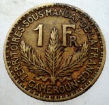 F.673 CAMERUN CAMEROUN COLONIE FRANCEZA 1 FRANC 1925