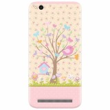 Husa silicon pentru Xiaomi Redmi 5A, Cute Birdhouse
