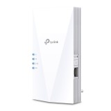 RANGE EXTENDER TP-LINK wireless AX1500, 1500Mbps, 1 port Gigabit, 2 antene interne, 2.4 / 5Ghz dual band, Wi-Fi 6, &quot;RE500X&quot; (timbru verde 2 lei)