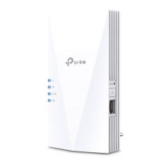 RANGE EXTENDER TP-LINK wireless AX1500, 1500Mbps, 1 port Gigabit, 2 antene interne, 2.4 / 5Ghz dual band, Wi-Fi 6, &amp;quot;RE500X&amp;quot; (timbru verde 2