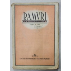 RAMURI , REVISTA LITERARA , NR. 4 , 1947