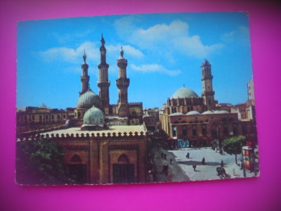 HOPCT 6849 MOSCHEEA AZHAR CAIRO .. EGIPT -AFRICA-NECIRCULATA foto