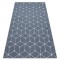 Covor sisal Flat 48721/591 Cuburi 3D albastru, 120x170 cm