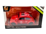 Macheta Metal Beetle Clasic Rosu 1:32