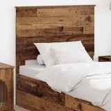 vidaXL Tăblie cap cu headboard Lemn Vechi 90 cm Lemn compozit 887811