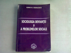 SOCIOLOGIA DEVIANTEI SI A PROBLEMELOR SOCIALE - SORIN M. RADULESCU foto