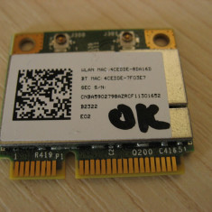 Placa wireless laptop Toshiba Satellite L650, BCM94313HMGB