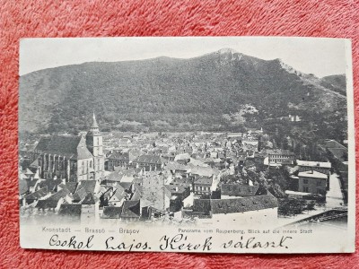 Carte postala, Brasov 1939 foto