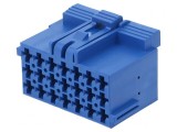 Conector Auto JPT Mamă Mufă pe Cablu PIN 21 Albastră, TE Connectivity