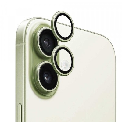 Folie de protectie Camera Spate Anank AR pentru Apple iPhone 17, Sticla Securizata, Verde foto