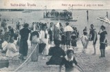 Techir-Ghiol. Movila. Podul de excursiune si plaja dela Ghiol (circulata 1925)