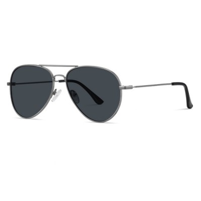 Ochelari de Soare Unisex - Techsuit (3025) - Gun Black / Gray foto