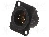 Conector, Neutrik, NC6MD-LX-B