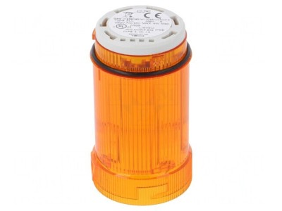 Semnalizator luminos portocaliu BA15D 12-250V IP66 foto