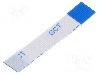 Banda FFC, 10 pini, lungime 30mm, seria FFC5-TIN, GCT - 05-10-D-0030-A-4-06-4-T